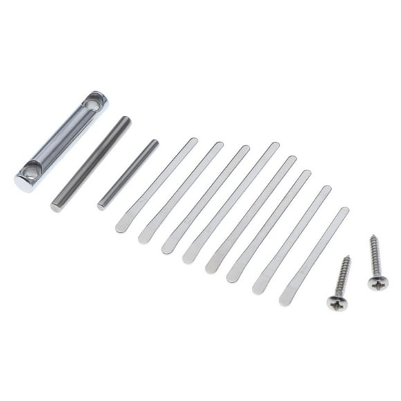 portátil, piano de pulgar con 8 teclas y tornillos, instrumentos musicales
