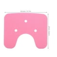 thumbnail image 2 of Raindrops Bench Seat Cushion XPE Pink 1Pack for Bathroom Stools Use, 2 of 7