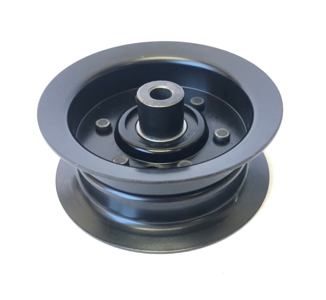 Heavy Duty Flat Idler Pulley Compatible With: Hustler Pulley Part Number 781856, John Deere Pulley TCA19779 TCA20092 and More