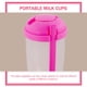 thumbnail image 2 of 2 vasos portátiles para ensalada Keep Fit, con tenedor, 1000 ml, 2 of 7