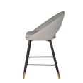 thumbnail image 2 of Valentina Counter Stool, Set of 2, Grey, 2 of 8