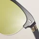 thumbnail image 4 of New Miu Miu Runway 09ZS Black and Olive Green Sunglasses, 4 of 6
