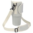 thumbnail image 2 of Water Bottle Carry Bag for 30/40oz Tumbler with Handle, Water Bottle Holder with Adjustable Shoulder Strap for Hiking Travelling Camping, 2 of 8