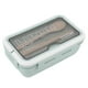 thumbnail image 4 of Fiambrera Con Compartimentos, 2 Compartimentos, Caja Térmica Bento, Contenedores De Comida, 4 of 7