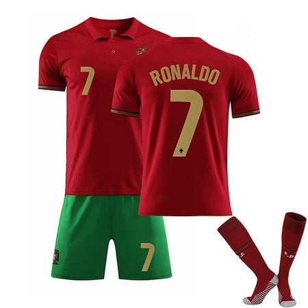 Cristiano Ronaldo Portugal Jersey,home Jersey No.7 (children's Size