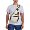 thumbnail image 6 of Lsque Books Key To Knowledge Pattern Cross Chest Bag Diagonally – Premium Durable Front Chest Sling with Adjustable Padded Strap, High-Capacity Storage, 6 of 8