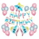 thumbnail image 1 of EeaseMX Globos degradados FELIZ CUMPLEAÑOS Globos del alfabeto Globos de látex Decoraciones para fiestas Suministros para fiestas, 1 of 7