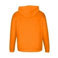 thumbnail image 6 of Txeol Party Hoodie for Men Long Sleeve Oversized Sweatshirts with Pocket Festival Print Drawstring Pullover,Orange,XL, 6 of 6
