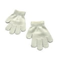 thumbnail image 1 of Minnieouse 1 par de guantes para niños, cómodo tejido artesanal, cubierta de dedos para niños pequeños, cubiertas de manos, guante térmico para guantes y mitones blanco Minnieouse AP008792-02B, 1 of 6