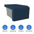 thumbnail image 5 of COVERS&ALL Built-in Grill Side Burner Cover, 12 Oz Waterproof UV & Weather Resistant BBQ Grill Protector Outdoor Indoor Use with Elastic (14"W x 24"D x 12"H, Blue), 5 of 7