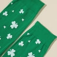 thumbnail image 4 of WEAIXIMIUNG Chaussettes Garçon Tout-Petit Femmes Filles Mode Irlandaise St. Festive Rayée Mi-Mollet Bas, 4 of 4