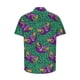 thumbnail image 3 of Ceisia Men's Mardi Gras Festive Print Short Sleeve Button-Up Shirt Collection | Leopard Print & Carnival Mask Button-Up Shirt Gifts, 3 of 5