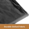 thumbnail image 3 of Funda para silla colgante de pared para patio, tela Oxford 210D, resistente al agua, Veranda, Patio, capullo, huevo, silla, muebles de jardín, funda protectora con dobladillo elástico y cordón Xemadio LKX-0105-2, 3 of 6