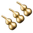thumbnail image 4 of 3 Pcs Hollow Gourd Shape Key Ring Pendants Keychain Hanging Ornaments (No Ring), 4 of 8
