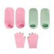 thumbnail image 2 of Guantes de Gel, Guantes de Gel Calcetines Hidratantes de color Verde Rosa para pastel Seco Agrieta, 2 of 7