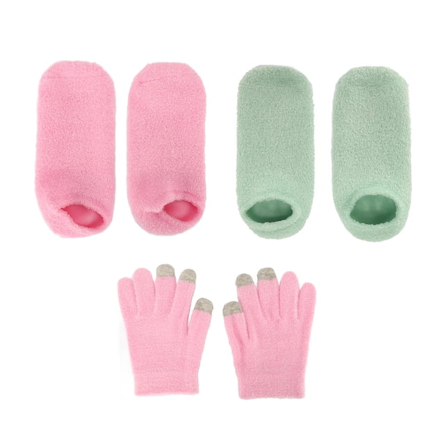 Calcetines de gel hidratante, calcetines de gel hidratantes, juego de calcetines de loción reutilizables al tacto, calcetines de gel, solución innovadora