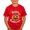 Red, variant on Coerni Boys Halloween Shirt Funny Pumpkin Print Short Sleeve Crewneck T-shirt Summer Casual Fashion Teen Graphic Tees Holiday Party Clothes