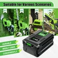 thumbnail image 7 of 4 Pack 80V 3.5Ah Replacement for Greenworks 80V Battery Compatible with Greenworks Battery Fit for Greenworks Battery 80V GBA80400 GBA80250 GBA80200 3500mAh High Capacity Power Tools, 7 of 7