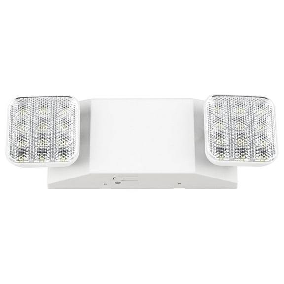 Sunco LED Emergency Lights, Lighting for Business, Power Outages, Offices, with Backup Battery (90 Minutes), Wall Mount, Hard Wired, 120-277V, Fire Resistant (94V-0) UL.