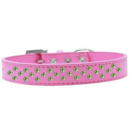 Pink and green dog collar 2025