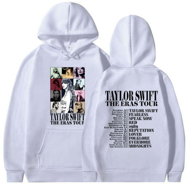 Sudadera con capucha de lana para hombre, jersey con estampado de Taylor The Eras Tour Swift, de gran tamaño, informal, de manga larga, para otoño xuanjing unisex