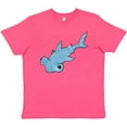 thumbnail image 3 of Inktastic Cute Hammerhead Shark Youth T-Shirt, 3 of 5