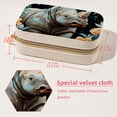 thumbnail image 5 of Rhino Velvet Portable Travel Organizer with Removable Compartment - Gift with Bracelet Holder, Jewelry Box, and Jewelry Organizer, 5 of 7