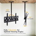 thumbnail image 6 of Mount-It! Ceiling TV Mount | Fits 42"-98" TVs, Full Motion and Tilt, 6 of 11