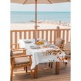 thumbnail image 2 of Outdoor Tablecloths with Umbrella Hole & Zipper, Orange Eucalyptus 54x80 Inch Tablecloth Rectangle, Fall Weeping Botanical Leaf Watercolor Waterproof Table Cloth, Patio/Pool/Picnic Table Covers, 2 of 8