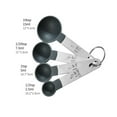 thumbnail image 3 of Fnochy Plastic Measuring Cups And Spoons Set - Kitchen Measuring Tool,Engraved Markings Stackable Silicone Measure Cup For Liquid & Dry Measuring,Cooking & Baking, 3 of 5