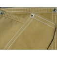 thumbnail image 2 of 10 Ft. x 12 Ft. Tan/Gold 10 Oz. Canvas Tarp, 2 of 2