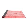 thumbnail image 2 of Ahgly Company Indoor Square Oriental Red Traditional Area Rugs, 7' Square, 2 of 4