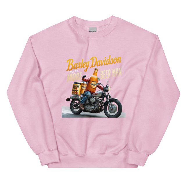 Barley Davidson et les Plus Beer Man 2 Chandail en Molleton Unisexe