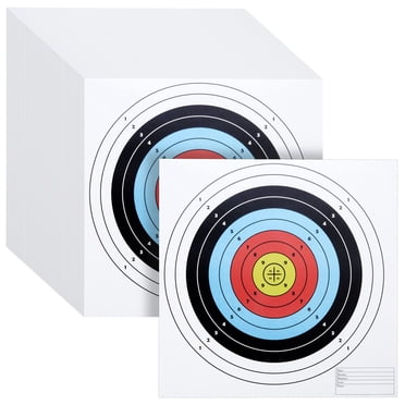 SAS High Quality 5-Ring Paper Target Face Archery Range Approx. 60 cm ...