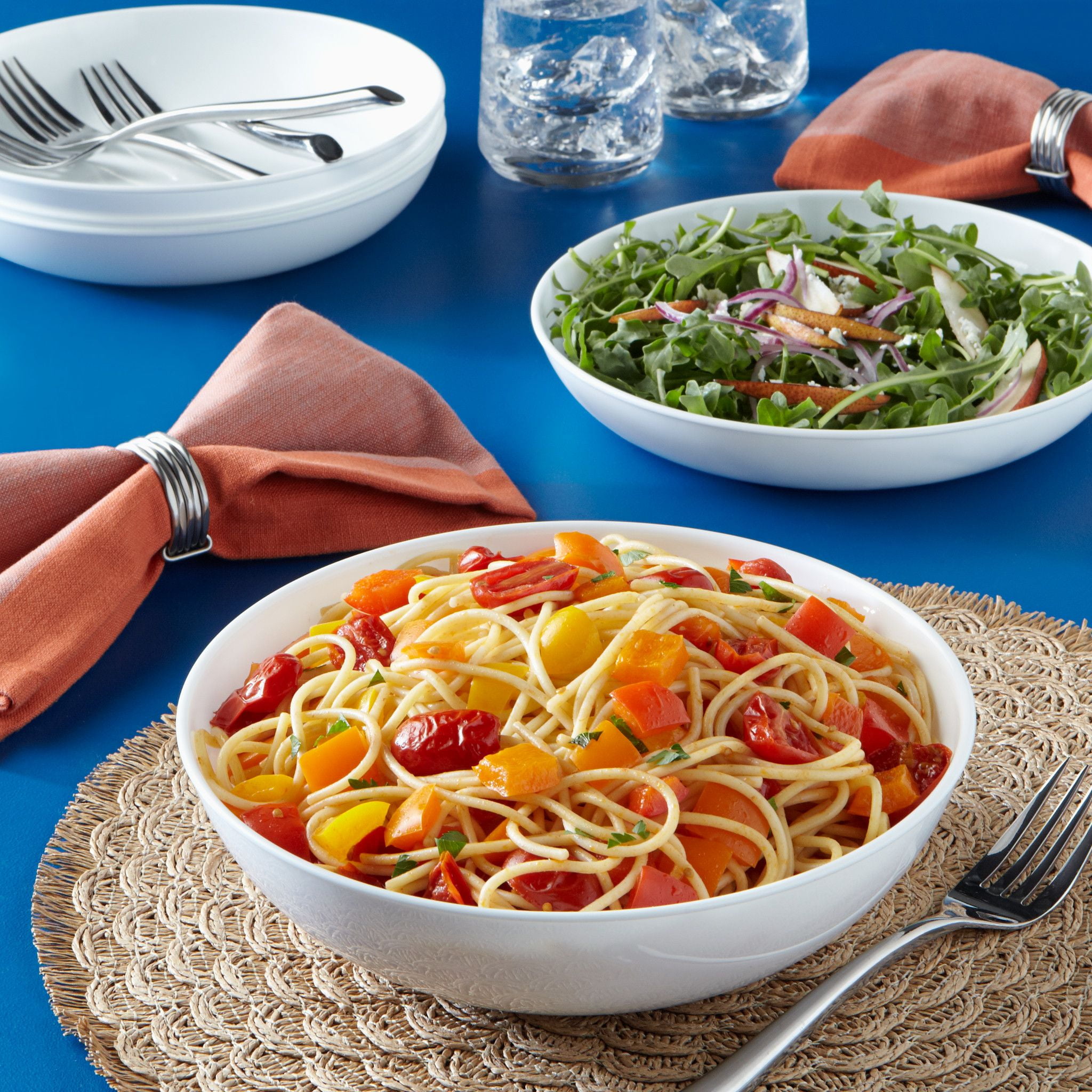 Corelle Large Winter Frost White 30 ounce Versa Meal Bowls 4 pack Walmart