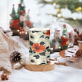 thumbnail image 2 of Yayeee Flameless Candles with Remote Flickering Battery Operated Multi Color Changing, Large Red Floral Pattern, 2 of 7