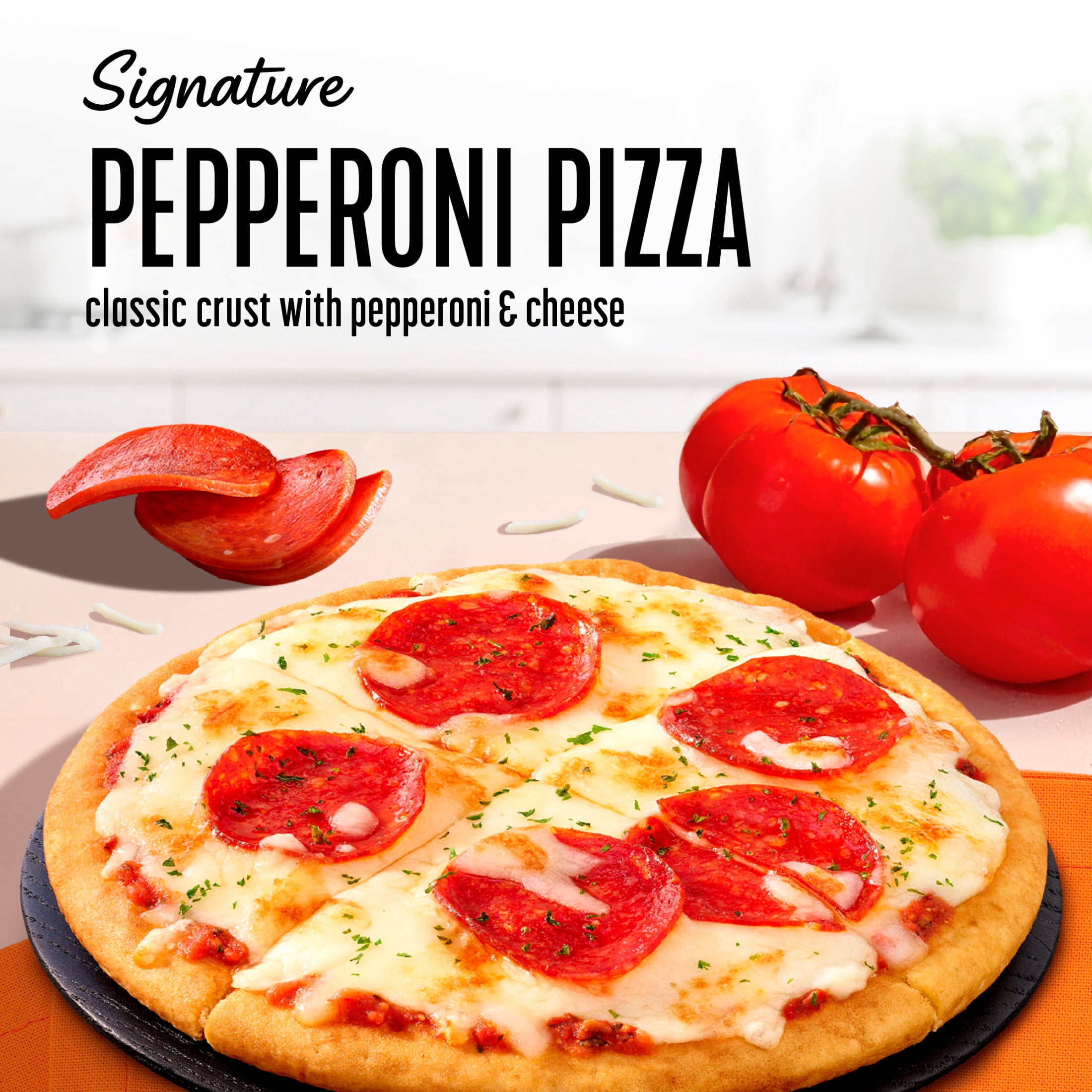 Lean Cuisine Pepperoni Personal Pizza Microwave Meals for Lunch or Dinner, 6 oz (Frozen)