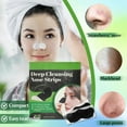 thumbnail image 4 of SDJMa 30 Pcs Nose Strips with Activated Carbon, Deep Cleansing Pore Patches for Blackhead Removal, Suitable for All Skin Types, Men and Women, 4 of 5