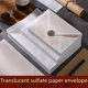 thumbnail image 2 of Sobre de papel con ácido sulfúrico creativo para impresión, regalo bronceador, tarjeta de felicitación, tarjeta de invitación, almacenamiento, fabricación de sobres, bolsa de papel transparente, 2 of 6