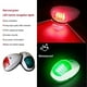 thumbnail image 4 of Soidarity Paquete de 2 lámparas de señal para barcos, desmontables, profesionales, IP67, impermeables, selladas, 3W, 12V-24V, accesorios de luz trasera Deportes acuáticos Blanco Soidarity OD025120-01, 4 of 6