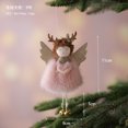 thumbnail image 1 of Christmas Angel Dolls Pendant Plush Doll Xmas Tree Hanging Ornament for 2025 New Year Gifts Xmas Party Home Natal Navidad Noel, 1 of 5