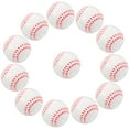 thumbnail image 2 of Miangastore 12pcs Elastic Baseballs Flexible Baseballs Toddler Baseballs Fidget Baseball Bouncy Ball, 2 of 8