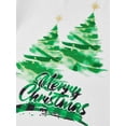 thumbnail image 5 of Family Matching Christmas Pajamas Set Plaid and Letter Holiday Pajamas, 5 of 10