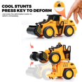 thumbnail image 4 of Juguete de deformación de coche de ingeniería inercial para niños, excavadora de rodillo, carretilla elevadora, Robot transformador, juguetes para niños, regalos, 4 of 4