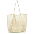 thumbnail image 1 of Bolsa de playa HOXIS Mesh para mujer de nailon y poliéster, 1 of 6