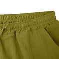 thumbnail image 5 of GUZOM Mens Sweatpants Joggers 100% Cotton Relaxed Fit Tapered Leg Elastic Waist Drawstring Casual Lounge Pants Green,Size XL, 5 of 8