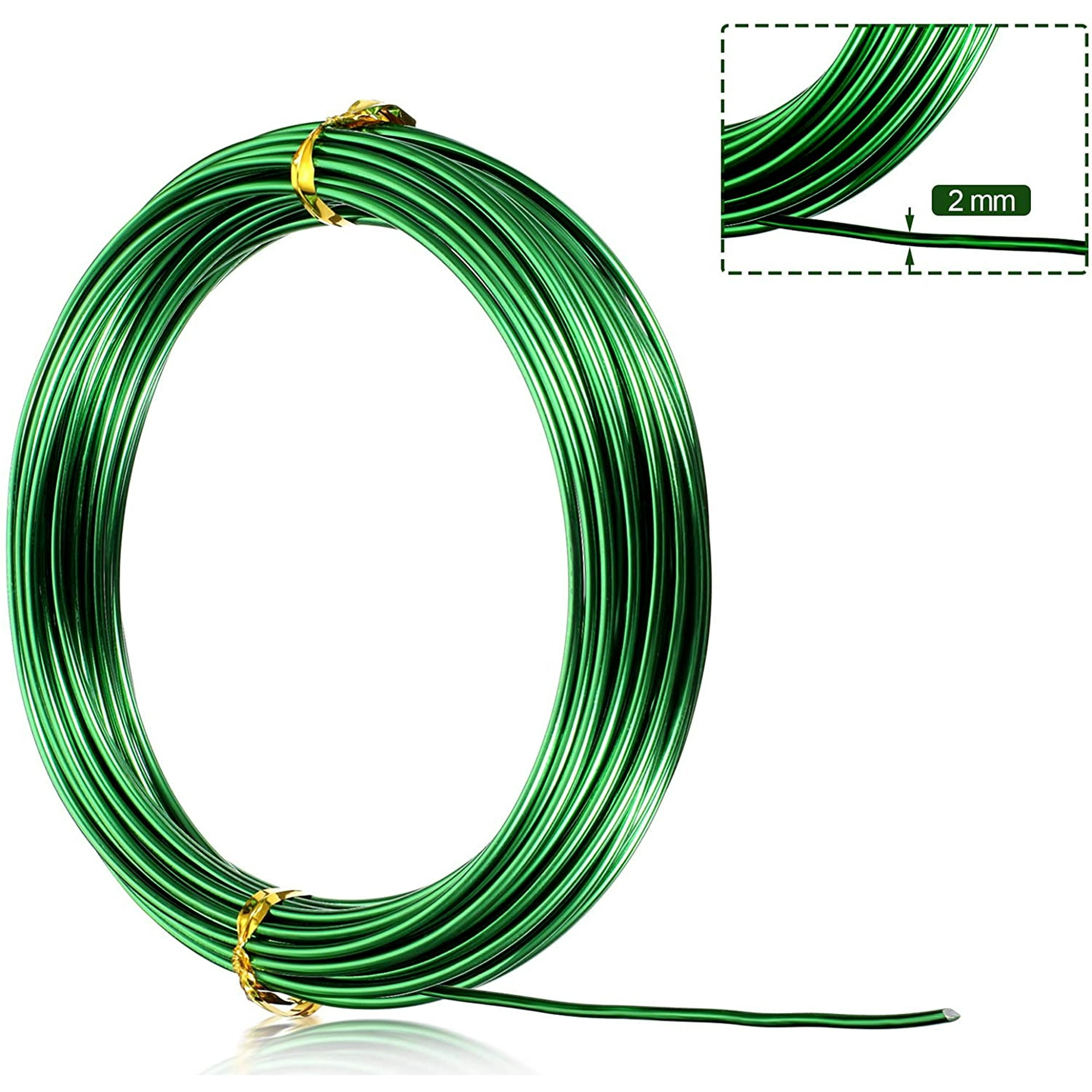 32.8 Feet Aluminum Wire Wire Armature Bendable Metal Craft Wire