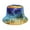 Blue, variant on ZSQDM Bucket Hat Packable Breathable Sun Hats for Women Men Teens Unisex Summer Travel beach Fisherman Cap beanie of Men White Cowboy Hat Bucket Hats Skull Caps for Men