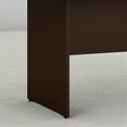 thumbnail image 4 of Bush Business Furniture 96W x 42D Boat Shaped Conference Table with Wood Base in Mocha Cherry, 4 of 7