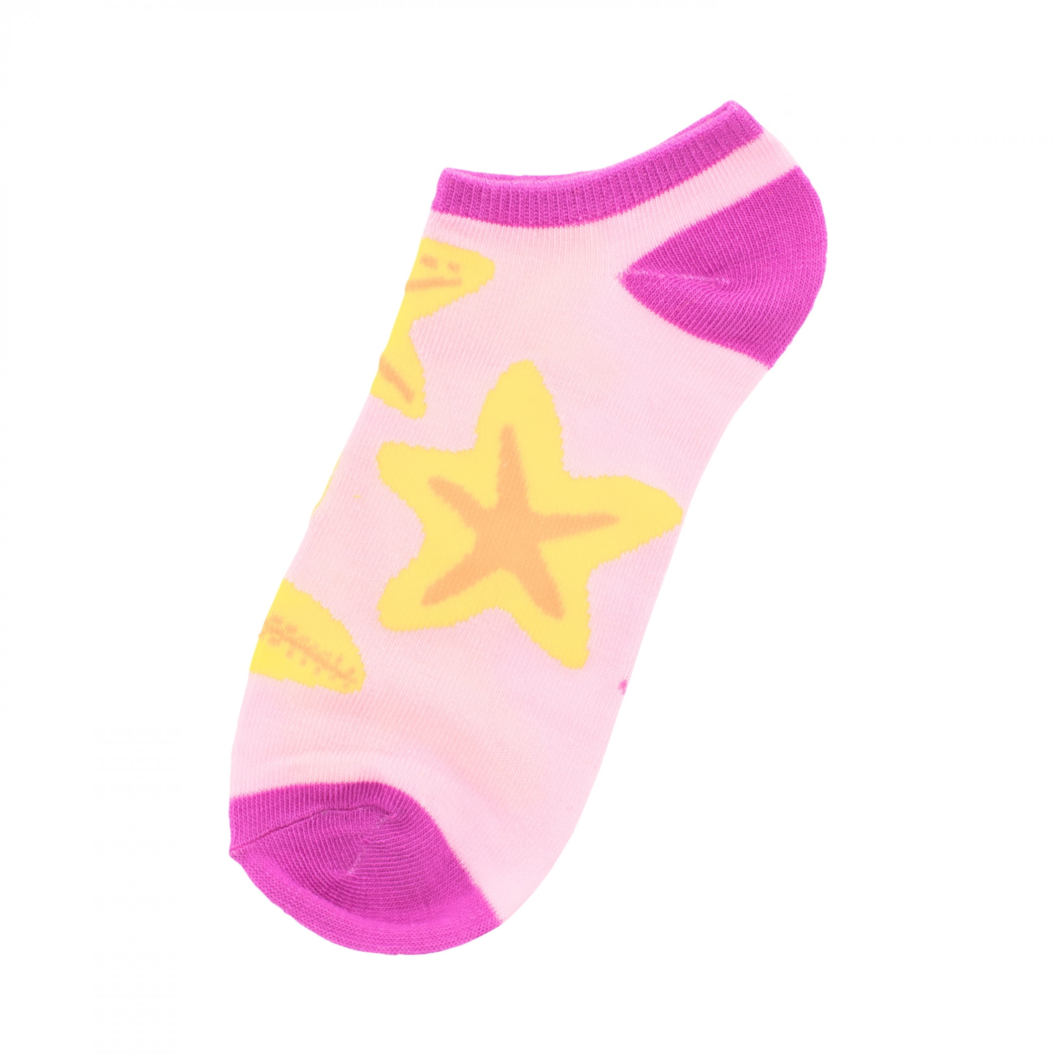 Minnie Mouse 891673 Pastel Tropics Womens Ankle Socks - 6 Pair